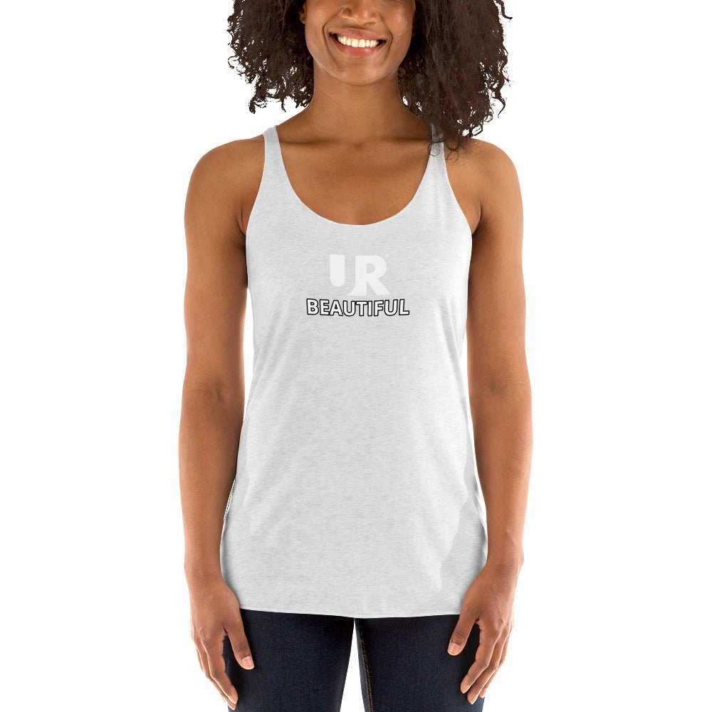 UR Beautiful Women's Racerback Tank - URBrand