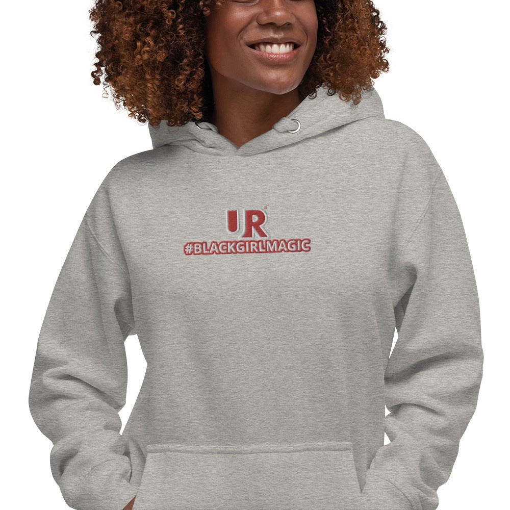 UR Black Girl Magic Embroidered Hoodie - URBrand