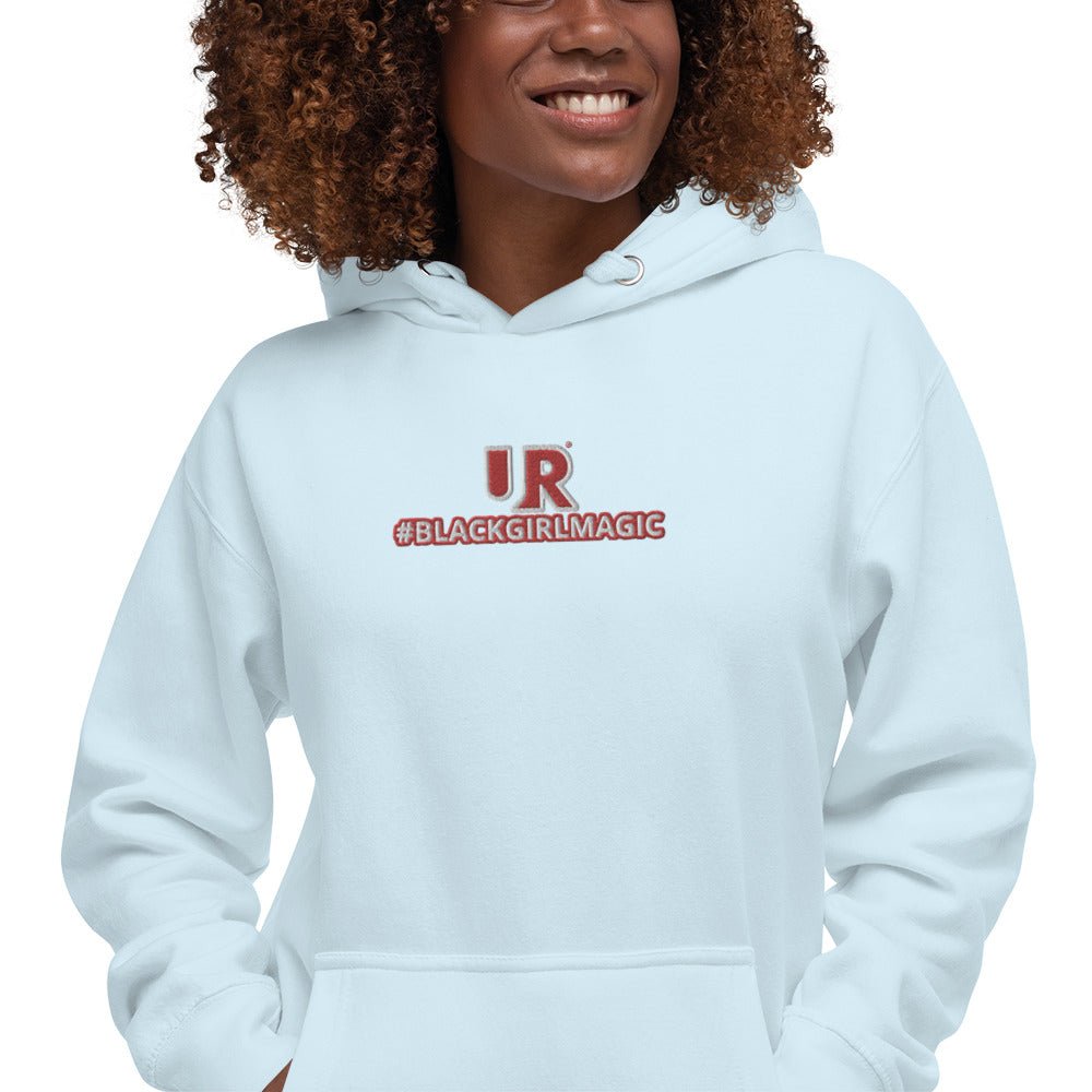 UR Black Girl Magic Embroidered Hoodie - URBrand