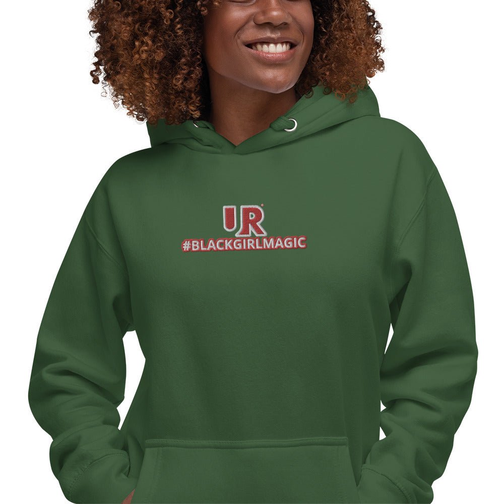 UR Black Girl Magic Embroidered Hoodie - URBrand