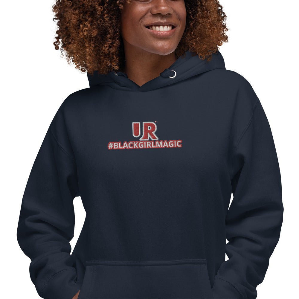 UR Black Girl Magic Embroidered Hoodie - URBrand