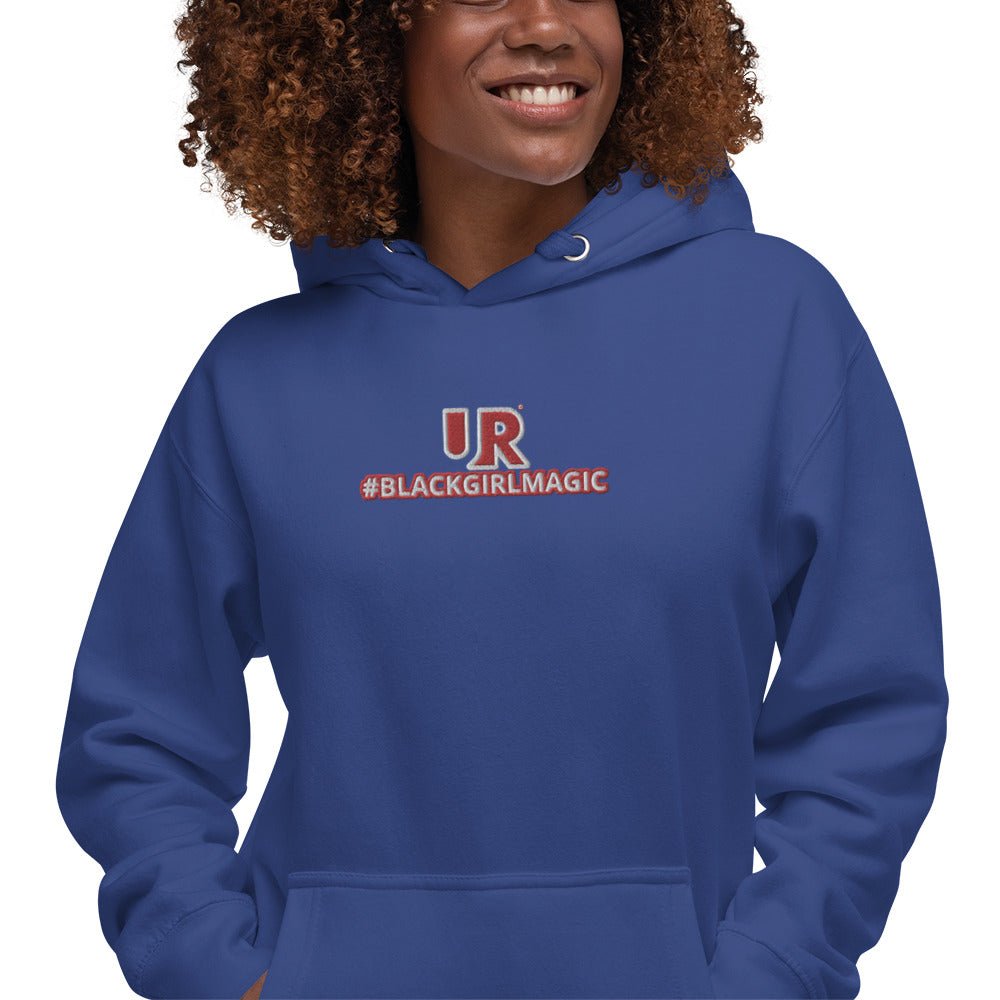 UR Black Girl Magic Embroidered Hoodie - URBrand