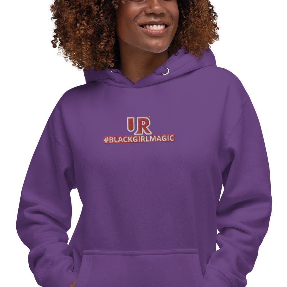 UR Black Girl Magic Embroidered Hoodie - URBrand