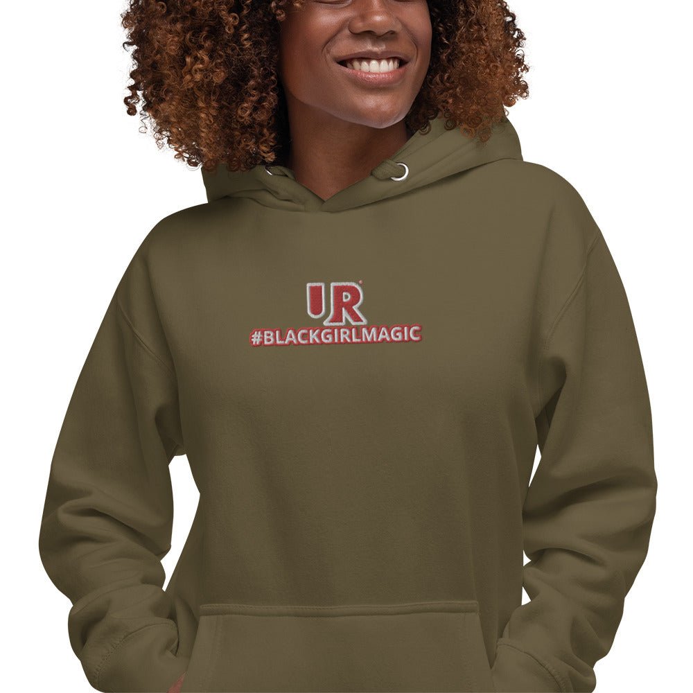 UR Black Girl Magic Embroidered Hoodie - URBrand