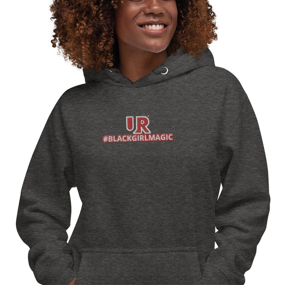 UR Black Girl Magic Embroidered Hoodie - URBrand