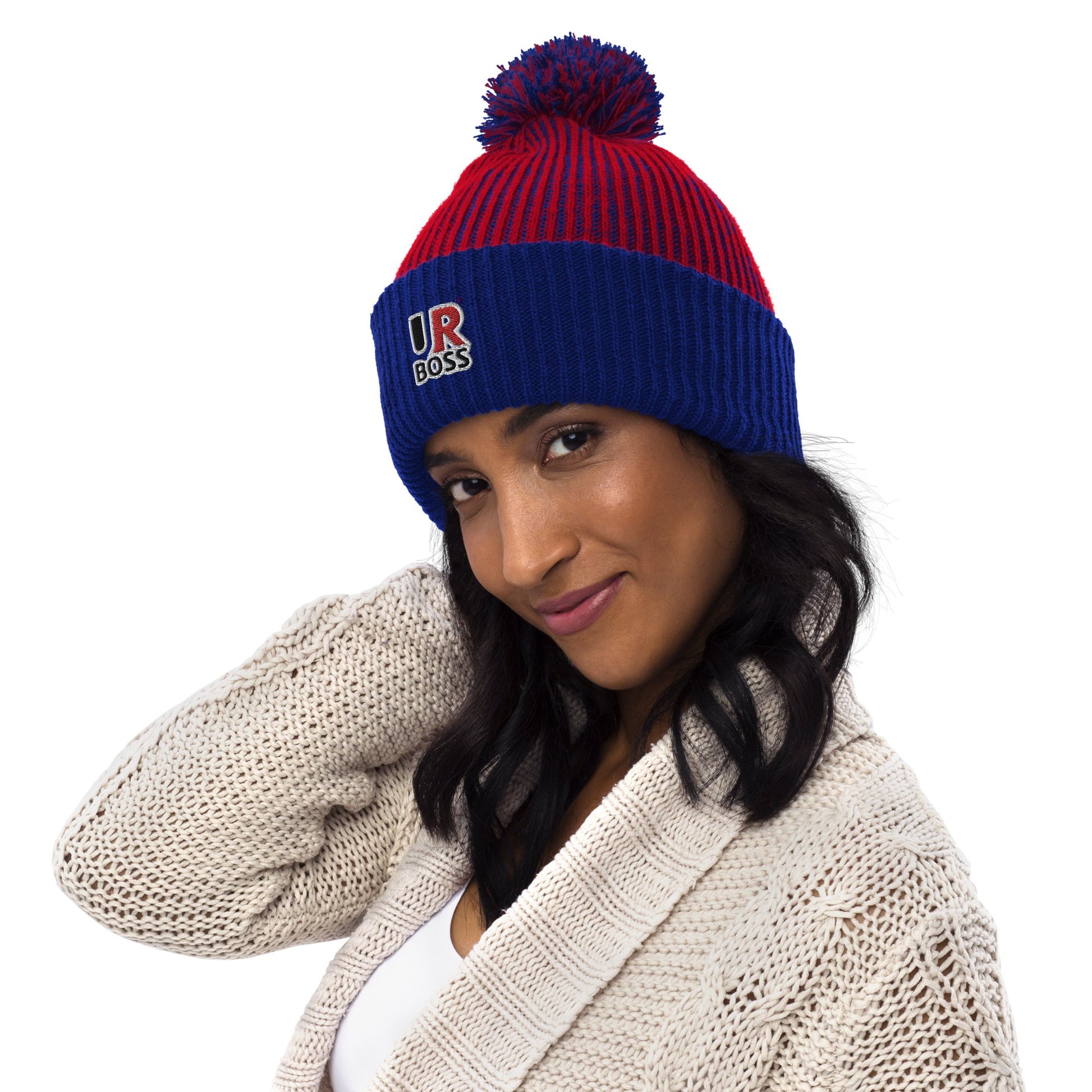 UR Boss Pom-Pom Beanie - URBrand