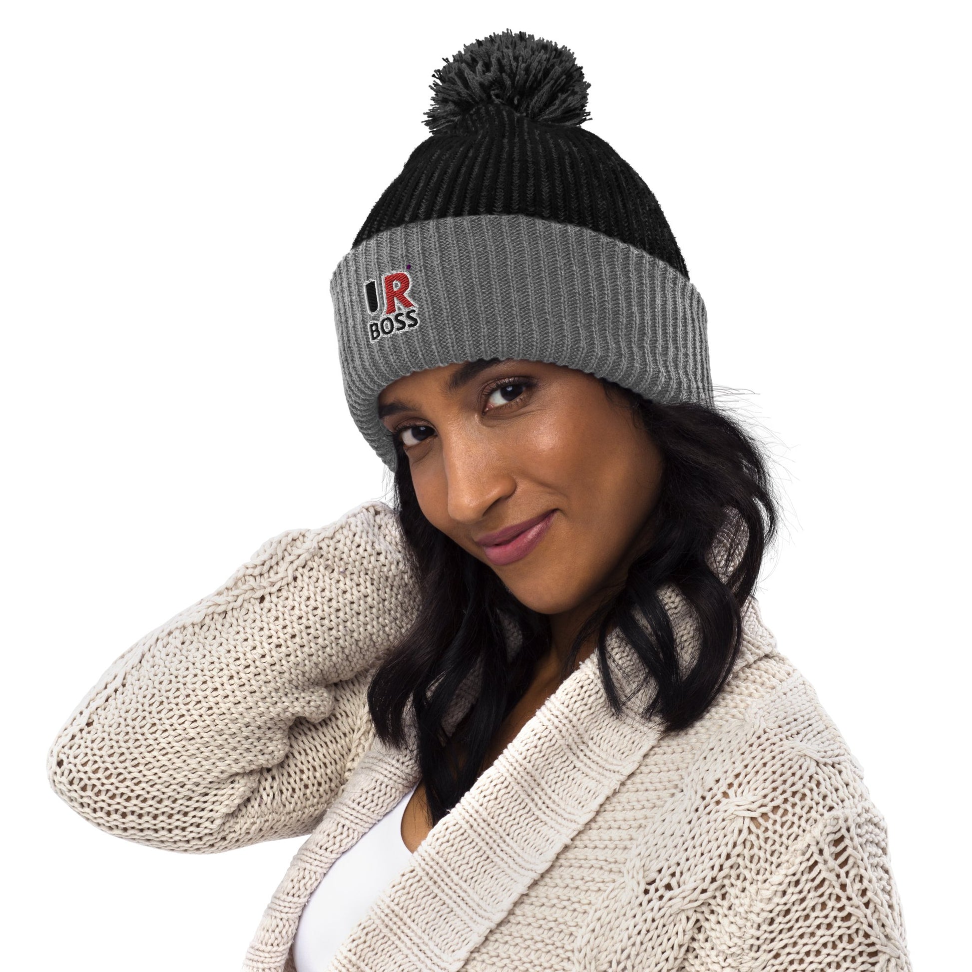 UR Boss Pom-Pom Beanie - URBrand