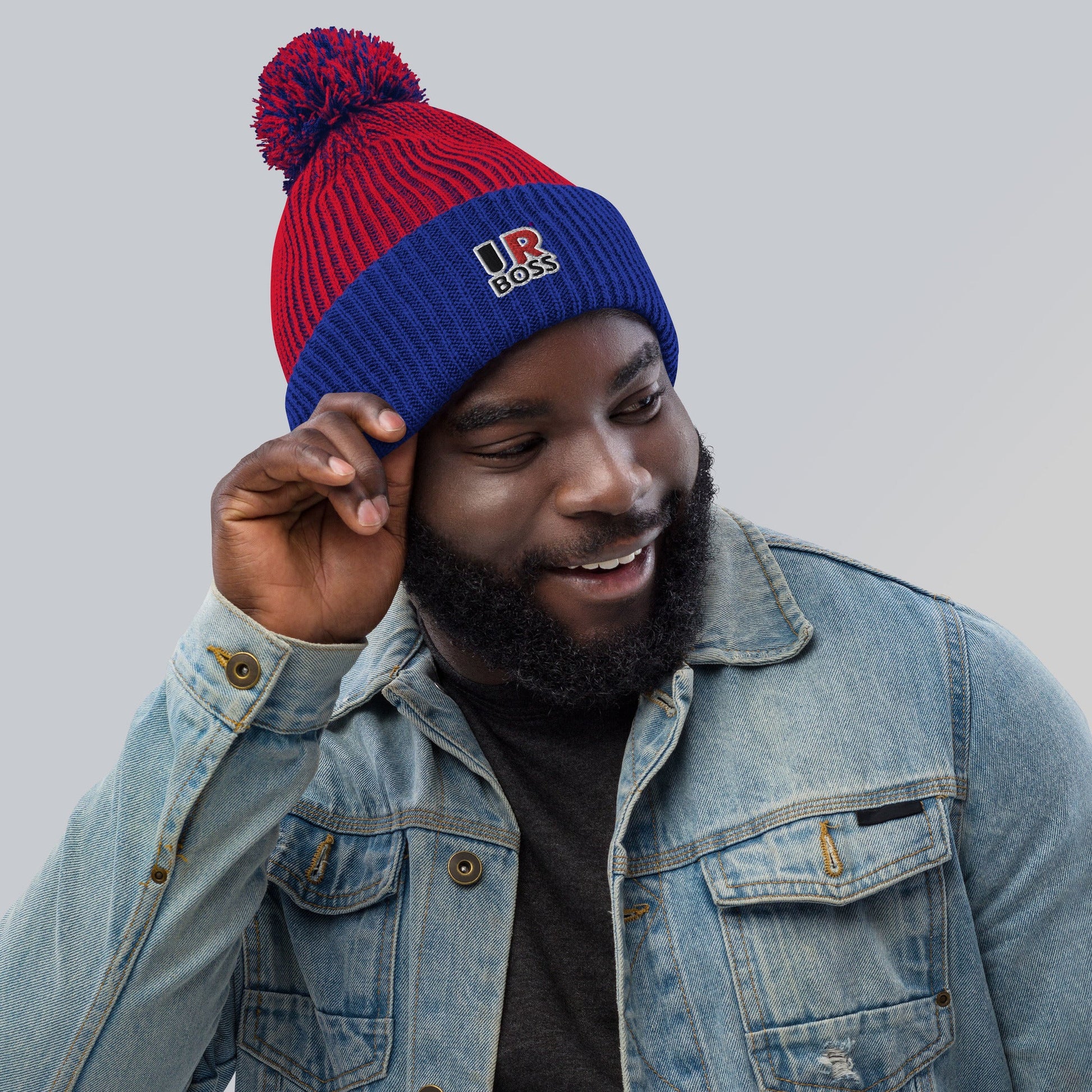 UR Boss Pom-Pom Beanie - URBrand