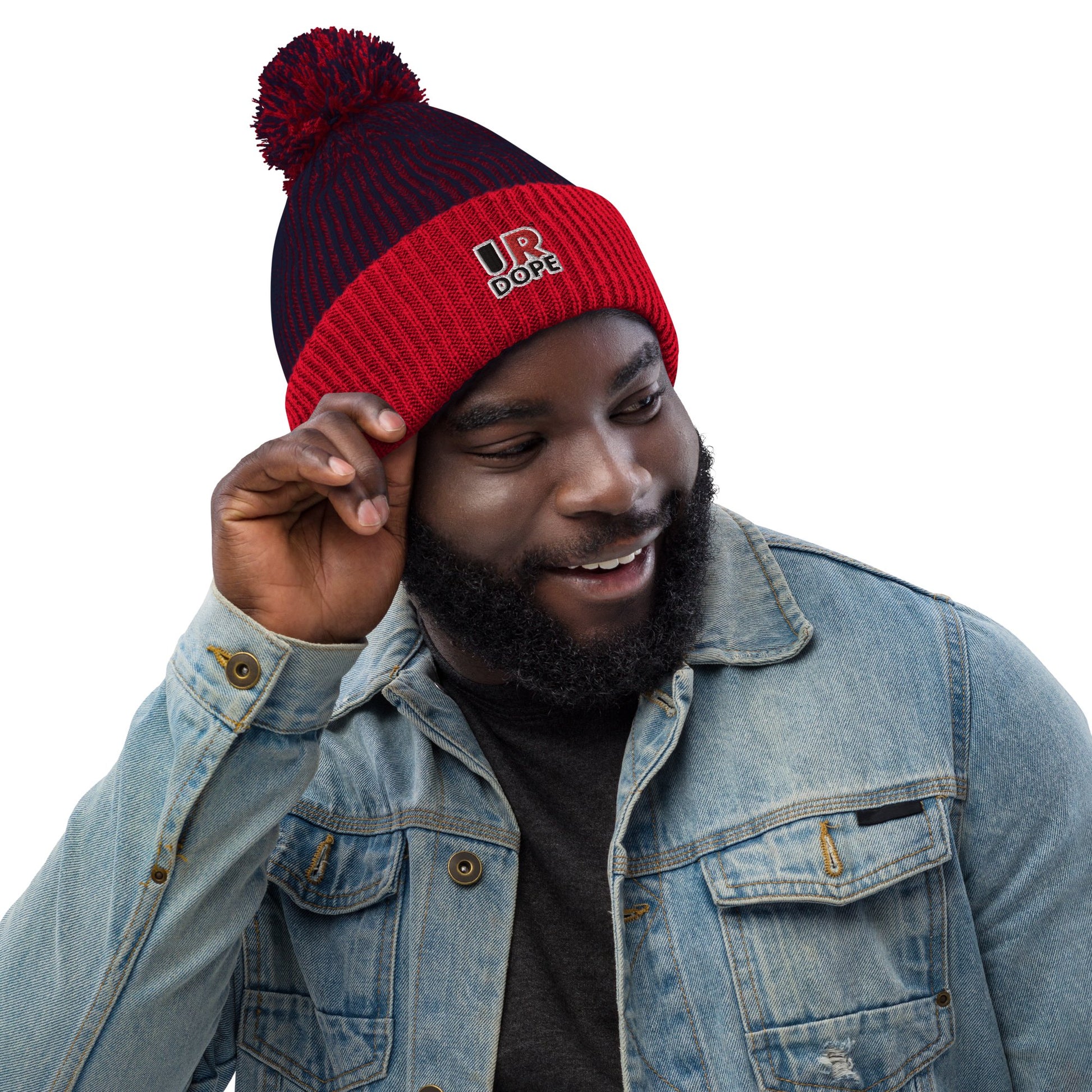 UR Dope Pom-Pom Beanie - URBrand