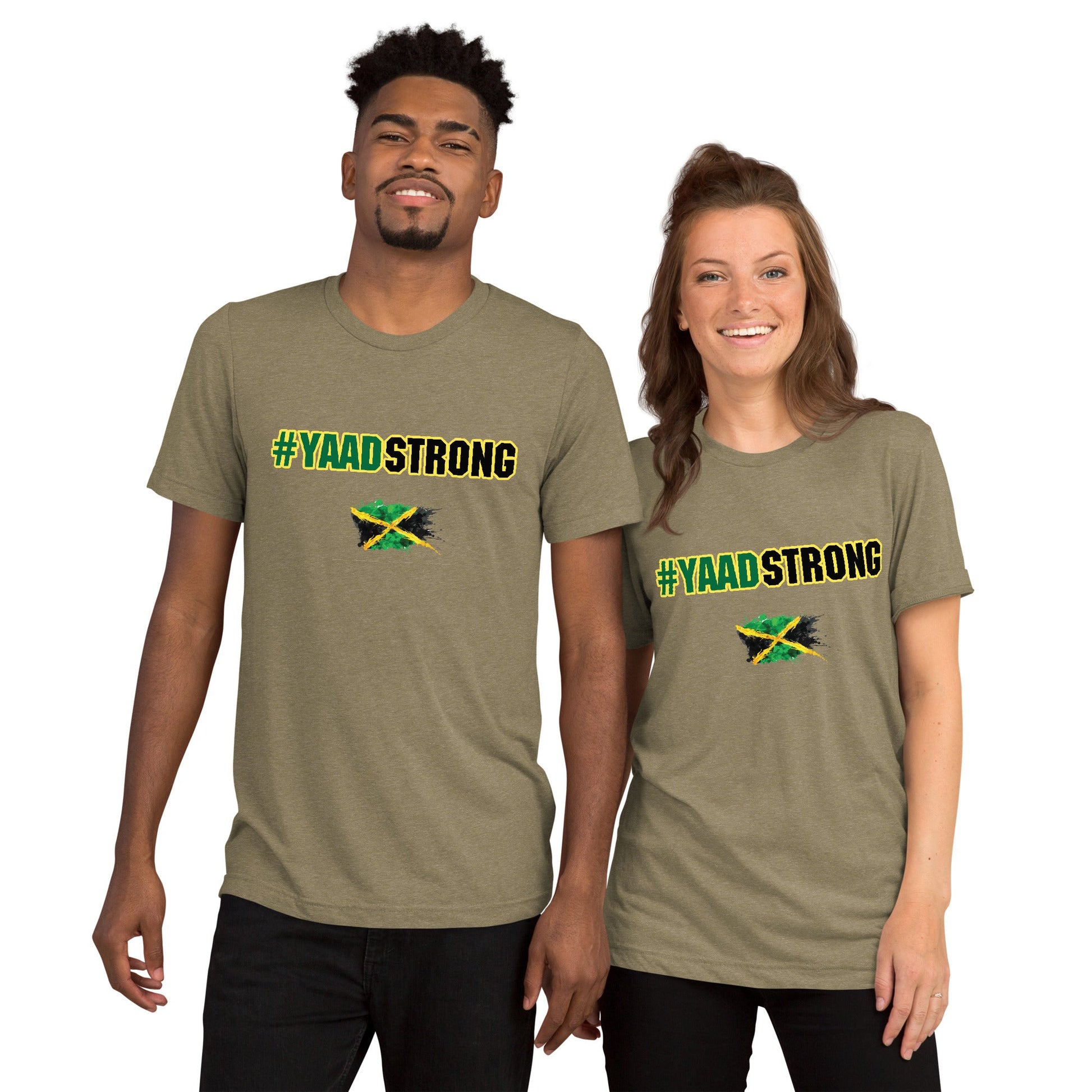 Yaad Strong flag Short sleeve t - shirt - URBrand