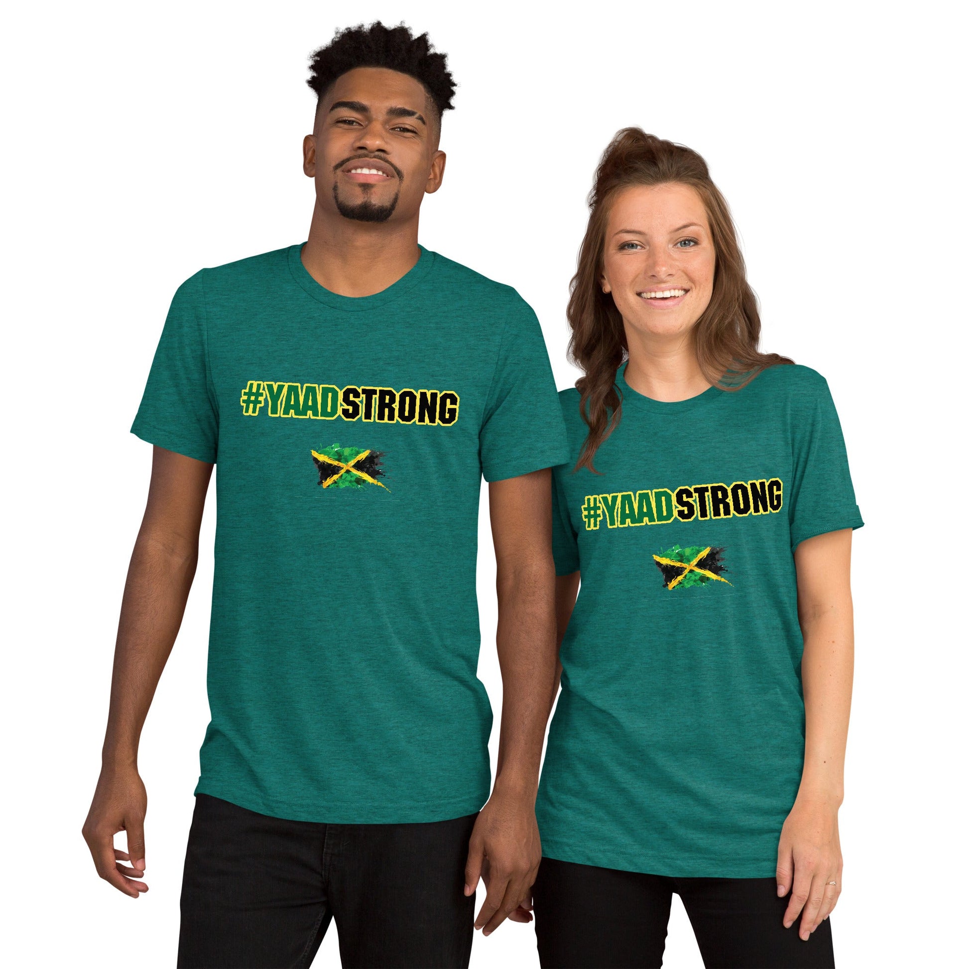 Yaad Strong flag Short sleeve t - shirt - URBrand