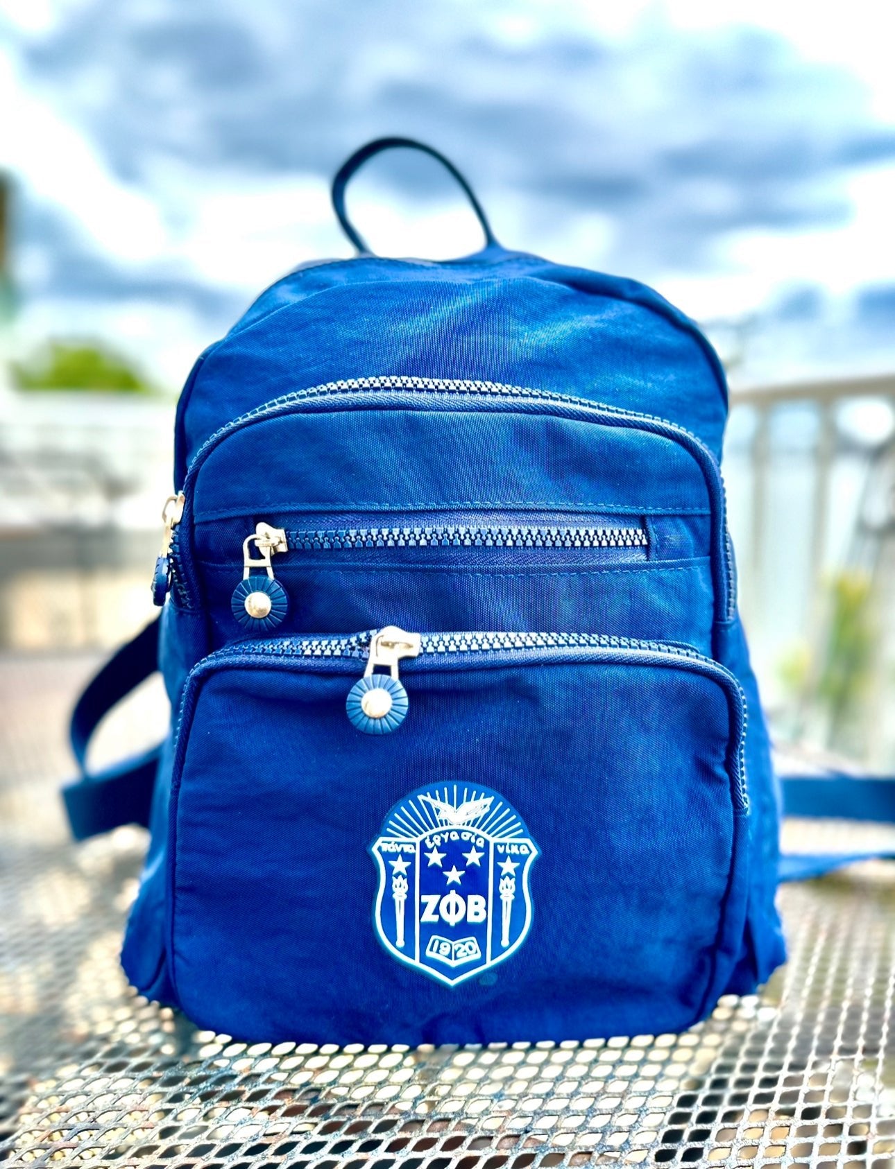 Zeta Phi Beta Backpack