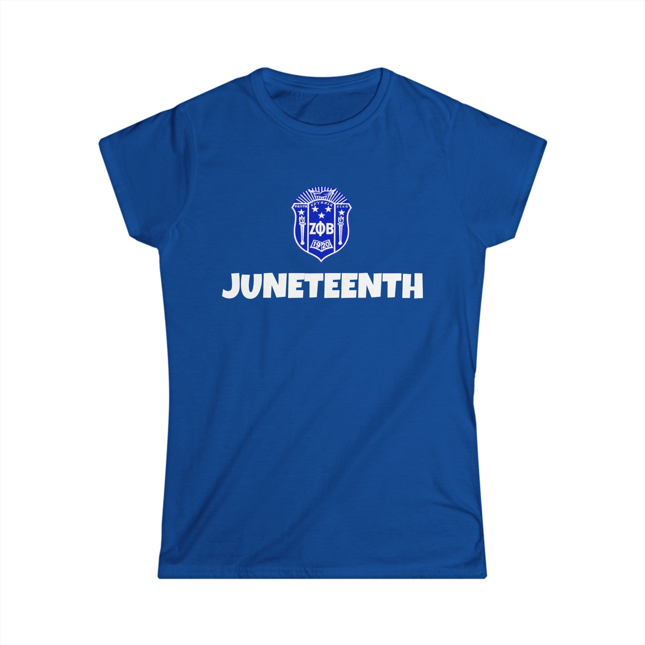 Zeta Phi Beta Juneteenth Women's Softstyle Tee - URBrand