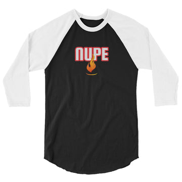 Nupe Fire 3/4 sleeve raglan shirt